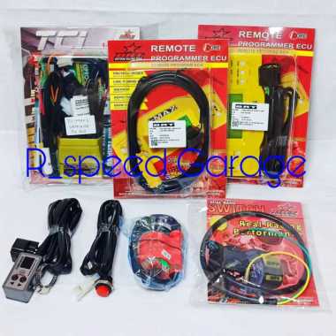 CDI TCI + KOIL G36 BRT IMAX 3 SUPER PRO 52 STEP SATRIA FU 150 OLD KARBU CBU SOKET 6 KABEL TCI + RMT+