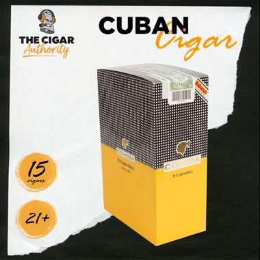 Cohiba Esplendidos [ Paper Box of 15 Sticks ] Cuba Cigar Cerutu Paper Box of 15 Sticks
