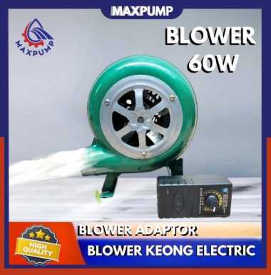 MAXPUMP Mesin Blower Keong Duduk Blower Mini Electrik 60watt 1,5inch 12V 220V 1SET Dengan Speed Cont