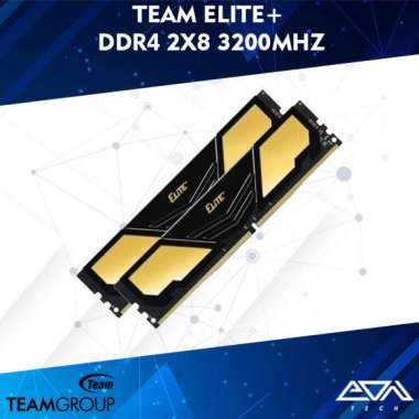 TEAM Elite+ DDR4 2x8 3200MHz RAM PC Memory / TEAM Elite Plus