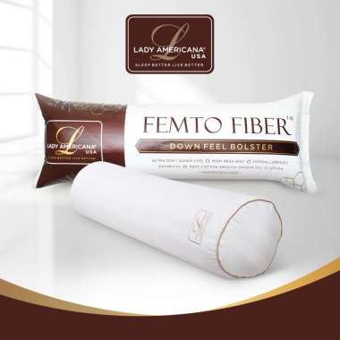 Lady Americana Femto Soft Guling putih motif 1