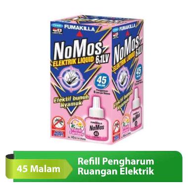 NoMos Elektrik Liquid Obat Nyamuk Refill 45 malam