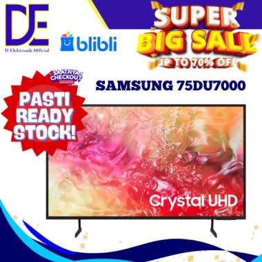 SAMSUNG 75DU7000 SMART TV UHD 4K UA75DU7000KXXS LED TV 75 Inch