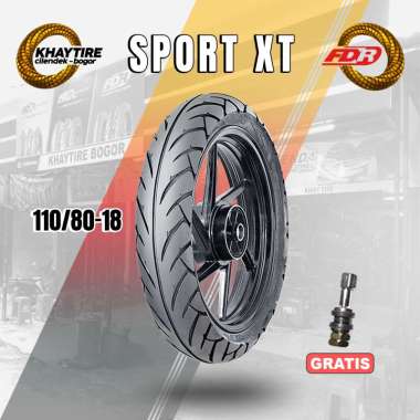Ban Motor Rx King Tiger Thunder FDR SPORT XT 110/80 Ring 18 Tubeless