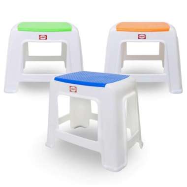 Shinpo Bangku Jongkok Kursi Pendek - ROMEO Hijau