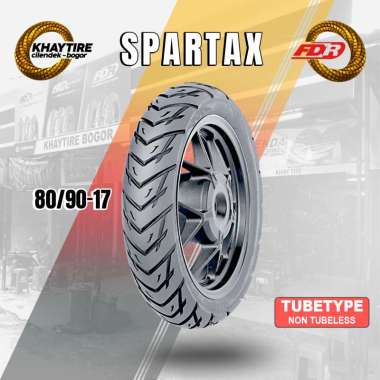 Ban Motor Bebek FDR SPARTAX 80/90 Ring 17 Non Tubeless