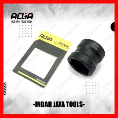 NBR Double Socket 39 x 41 mm - Mata Kunci CVT Sok CVT Crown Clutch Skuter Pulley Nut Matic Kepala Ga