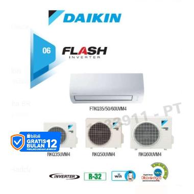 Daikin AC Flash Inverter [2.5 PK] STKQ60UV - FTKQ60UVM4 & RKQ60UVM4  - Thailand