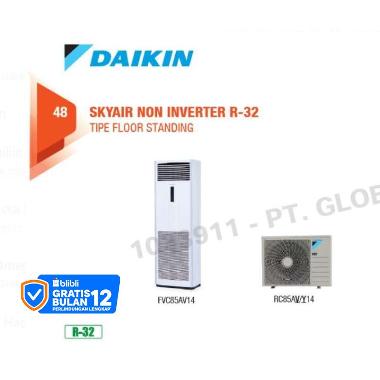 Daikin SVC85AYL AC [3 PK] Floor Standing 3 Phase Wireless R32  - FVC85AV14 & RC85AY14