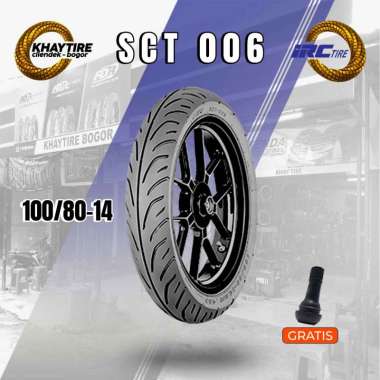 Ban Depan Motor Honda Pcx 150 IRC SCT-006 100/80 Ring 14 Tubeless