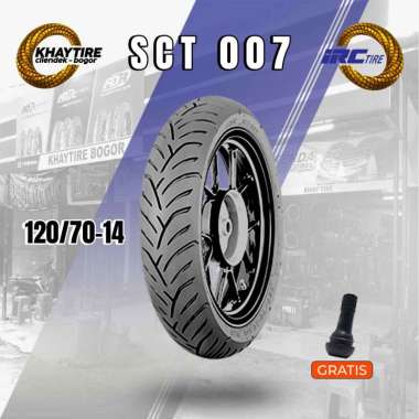 Promo Paket Ban Motor Honda Pcx 150 Irc Sct-006 100/80 Ring 14 Dan