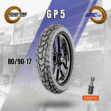 Ban Motor Bebek IRC GP5 80/90 Ring 17 Tubeless