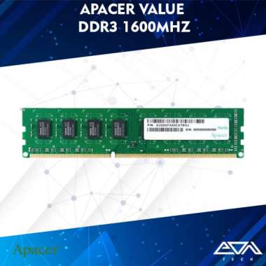 APACER VALUE DDR3 4GB/8GB 1600MHZ RAM PC Memory 8GB
