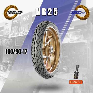 Ban Belakang Motor VERZA - MEGAPRO IRC NR25 100/90 Ring 17 Tubeless