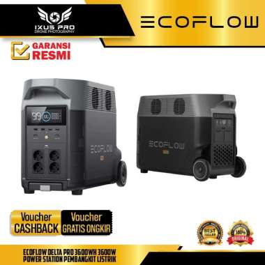 Ecoflow Delta Pro 3600Wh 3600W Power Station Pembangkit Listrik