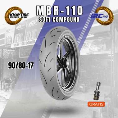 Paket Ban Motor Sport IRC MBR-110 90/80 - 120/70 Ring 17