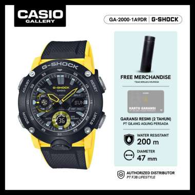 G-Shock Jam Tangan Pria GA-2000-1A9DR Original Waterproof