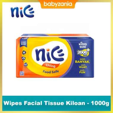 Nice Wipes Facial Tissue Kiloan - 1000gr MULTICOLOR