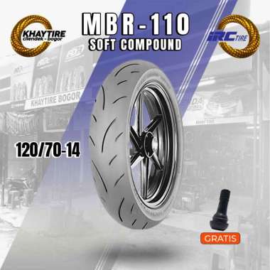Ban Belakang Tubles Motor HONDA PCX 150 SOFT COMPOUND IRC MBR-110 120/70 Ring 14