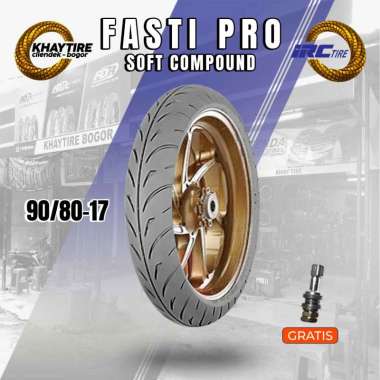 Ban Tubles Motor Racing Compound IRC FASTI PRO 90/80 Ring 17
