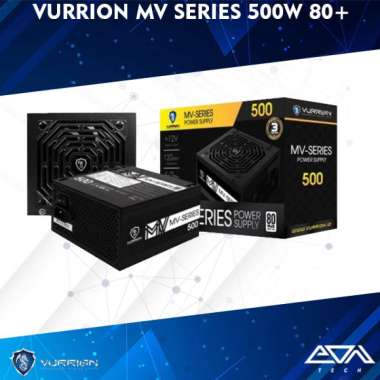 VURRION MV SERIES 500W 80+ Power Supply | PSU 500Watt 80 Plus