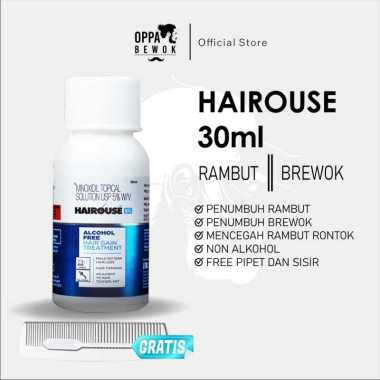 HAIROUSE SERUM BPOM Penumbuh Rambut , Alis ,Brewok HAIROUSE MINOX