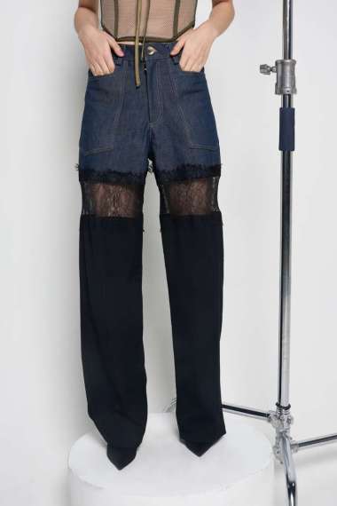 Maryalle NEROLI DENIM PANTS M Blue