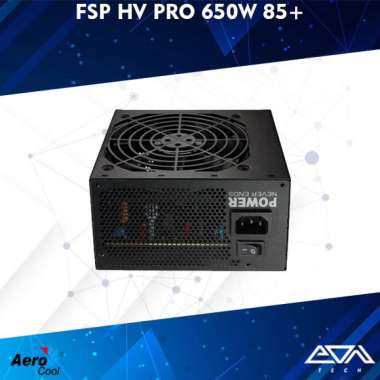 FSP HV PRO 650W 85+ Power Supply | PSU 650Watt 85 Plus