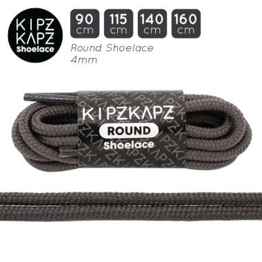 KIPZKAPZ RS61 Tali Sepatu Bulat / Round Shoelace [4mm] 115 cm CLAY