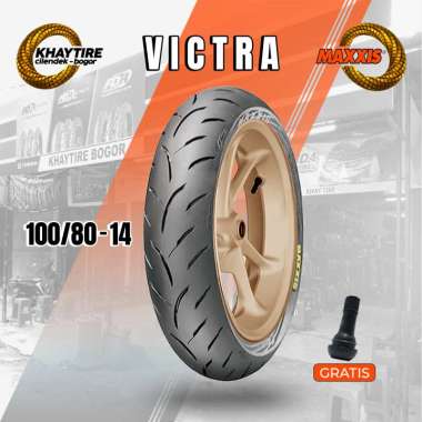 Ban Tubles Motor Matic MAXXIS VICTRA 100/80 Ring 14