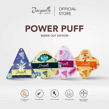 Jacquelle Power Puff - Inside Out Edition Triangle Joy