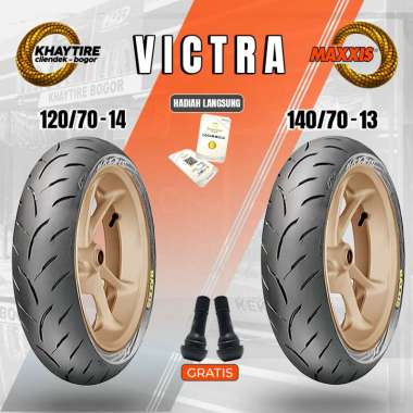 Sepasang Ban HONDA ADV // MAXXIS VICTRA 120/70-14 & 140/70-13 Tubeless