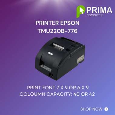 Printer Dotmatrik EPSON TMU220B-776 USB Autocutter