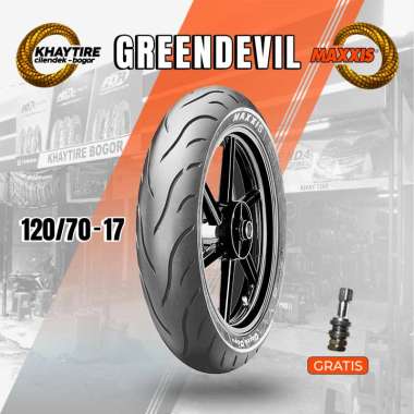 Ban Motor Sport MAXXIS GREENDEVIL 120/70 Ring 17 Tubeless