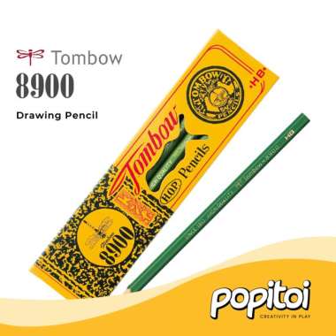 Tombow 8900 Pencil (12 pcs) Pensil Gambar 2B 2H F B HB BB