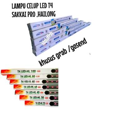 lampu celup LED SAKKAI PRO T4 tipe 20 30 40 50 cm T4 LED 50 sakkai pro