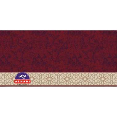 Alhadi Karpet Masjid IMABEL METERAN Ukuran 100 x 120cm Tebal 16mm Sajadah Mushola Empuk Padat Lembut