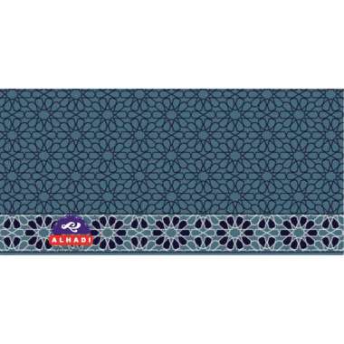 Alhadi Karpet Masjid IMABEL METERAN Ukuran 100 x 120cm Tebal 16mm Sajadah Mushola Empuk Padat Lembut