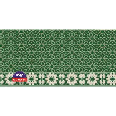 Alhadi Karpet Masjid IMABEL METERAN Ukuran 100 x 120cm Tebal 16mm Sajadah Mushola Empuk Padat Lembut