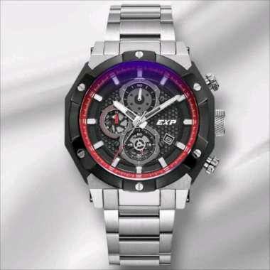 Expedition 6385 chrono silver jam tangan cewek original