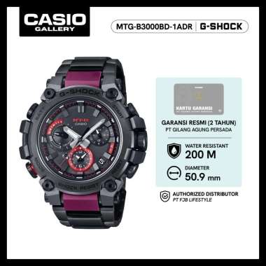 G-Shock Jam Tangan Original MTG-B3000BD-1ADR