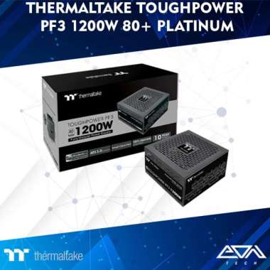 Thermaltake TOUGHPOWER PF3 1200W - Sumber Daya ATX 80 Plus Platinum Hitam