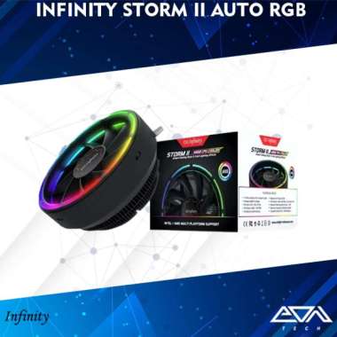 Infinity Storm II Auto RGB CPU Cooler - INTEL AMD