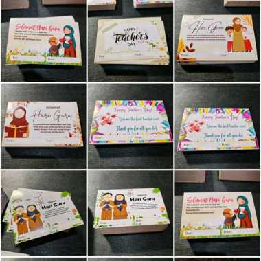 Greeting Card Selamat Hari Guru Happy Teacher Day 06