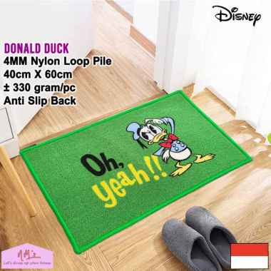 Disney Donald Duck Official Merchandise keset 40 cm x 60 cm anak anak motif kartun karakter bulu ala
