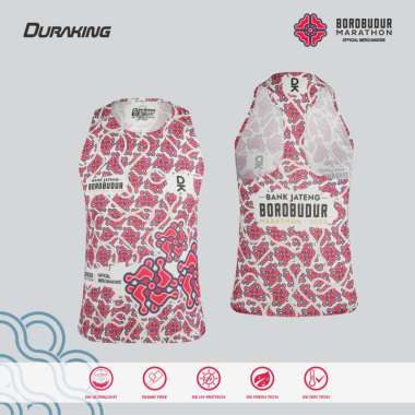 Duraking Singlet Lari Wanita Pro Light Seamfree Series - Borobudur Marathon 2024 Official Merchandis