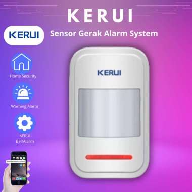 KERUI Wireless PIR Motion Sensor ( Gerak ) Alarm Detector