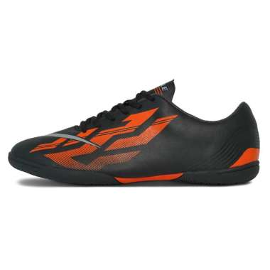 Eagle Sansiro Sepatu Futsal Hitam Oranye 40