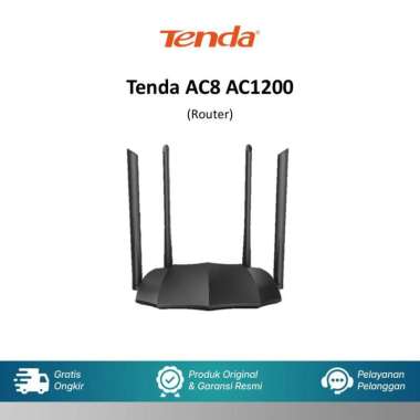 TENDA AC8 AC1200 IPv6 Dual-Band Gigabit Wireless Router Wifi
