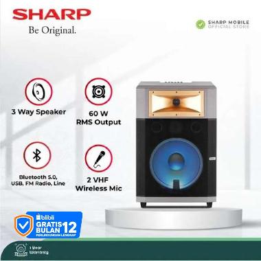 SHARP CBOX-SPRO15B SPRO Series Speaker